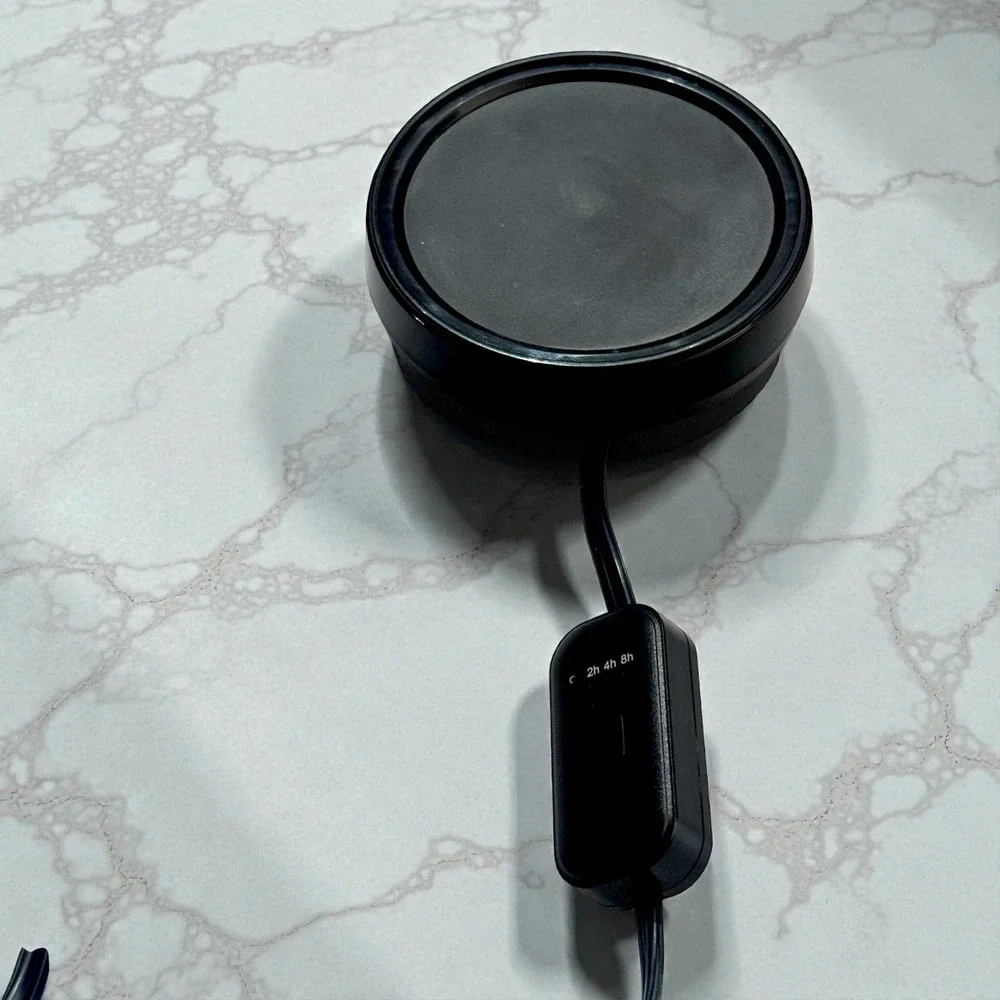 Hot Plate Warmer‎ Candle Makeup Repair Flameless Mug Electric Black Wax Melter